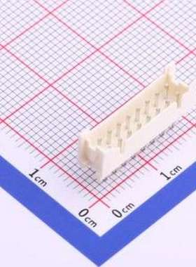 HX20017-16A WH 线对板针座 2x8P 间距:2mm 直插 白色 插件,P=2mm