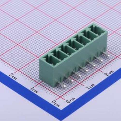 JL15EDGRC-38107G01 插拔式接线端子 1x7P 3.81mm 排数:1 每排P数