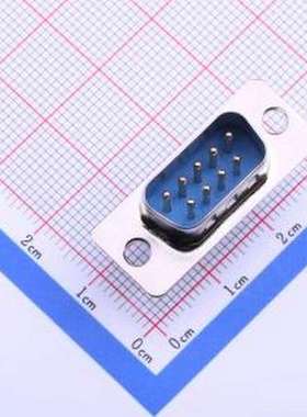 D-DMS009PM-A000 D-Sub/VGA连接器 D-Sub 公 P数:9P 插件