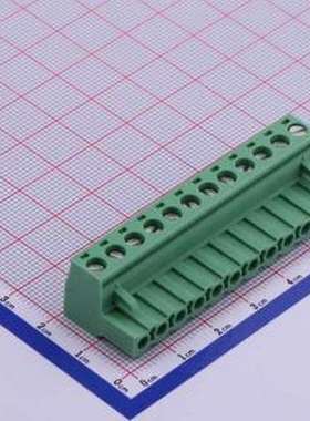 1757116 插拔式接线端子 5.08mm 1x12P 排数:1 每排P数:12 P=5.08