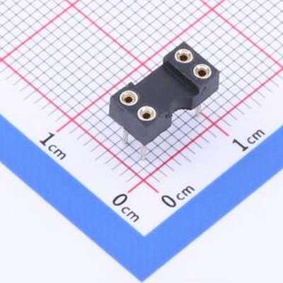 IC254V-12-04-0743 IC/晶体管插座 间距2.54mm P数:4P 圆孔 DIP-4