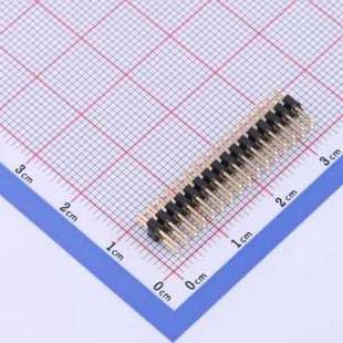 排针 2x16P 插件 2x16I P=2mm 方针 C40D28 2mm X4621WV 间距