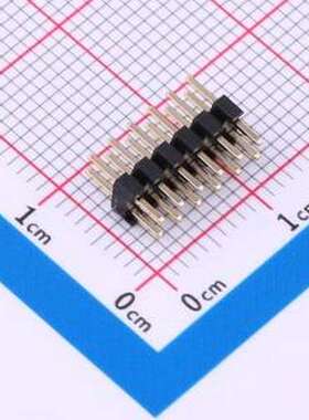 GPFA201-0602A105A1BA 排针 2x6P 间距:2mm 直插 插件,P=2mm