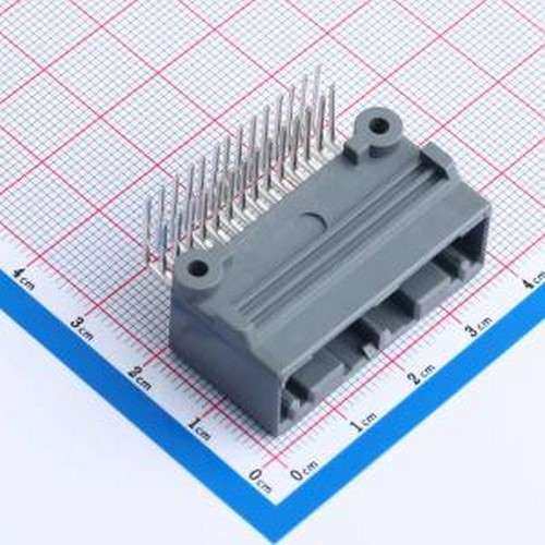 HC-QB-2*14AW-05 线对板针座 2x14P 间距:2.2mm 弯插 弯插,P=2.2m