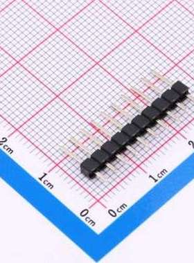 YZT1069-06115-10025-01 排针 间距:2.54mm 插件,P=2.54mm