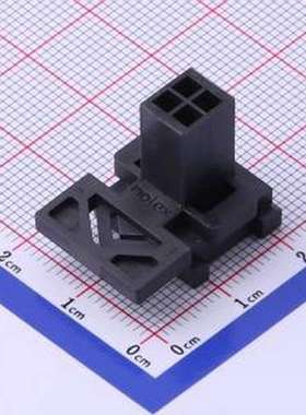 443000400 胶壳(线对板/线对线) 2x2P 3mm P=3mm