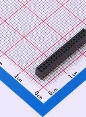 FH1.27-02-19PWS 排母 1.27FH H4.3 2x19Pin SMT U型PC4.8 PB4.6