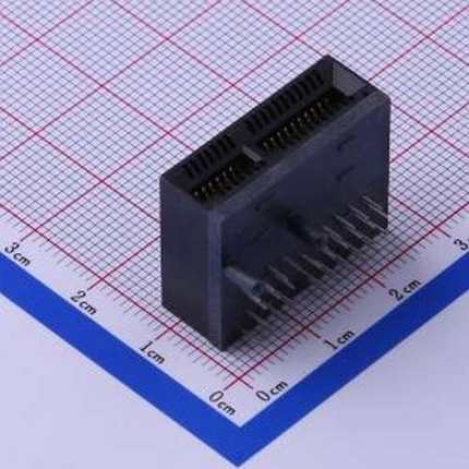 3091-10100T 金手指连接器 1mm P数:36P 黑色 弯插,P=1mm