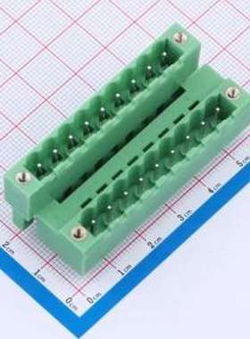 KF2EDGVTM-5.08-2*9P 插拔式接线端子 KF2EDGVTM-5.08-2*9P 插件,
