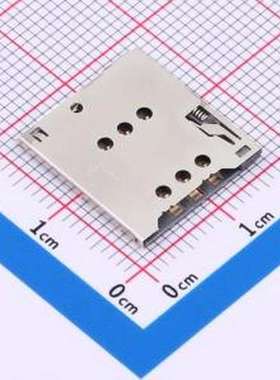 XDSM-0638-0271 SIM卡连接器 5039600694莫仕MOLEX款自弹式防呆款