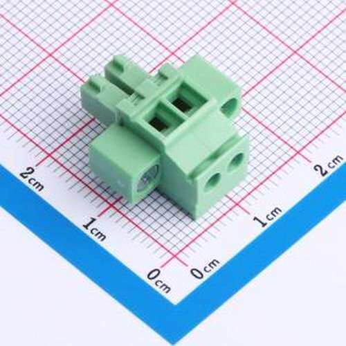 DB2EKAM-3.81-2P-GN-S 插拔式接线端子 3.81mm 1x2P 排数:1 每排P
