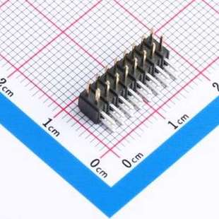 排针 2x8P 插件 2x08B P=2mm 方针 C40D28 2mm X4621WR 间距