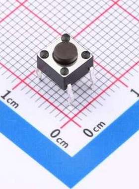 TP10811645 轻触开关 6*6*4.5mm 直插 轻触开关 插件