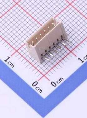 IPCW150W16NG01R 线对板针座 1x6P 间距:1.5mm 弯插 系列:ZH 灰色