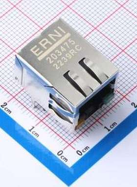 203475 以太网连接器(RJ45 RJ11) 203475 插件