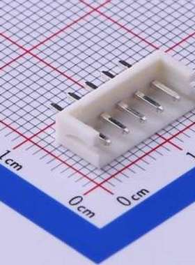A2502WV-05P2 线对板针座 1x5P 间距:2.5mm 直插 白色 插件,P=2.5
