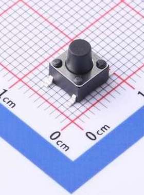 YTSD003B0702501B 轻触开关 6*6*7mm 立贴 轻触开关 SMD