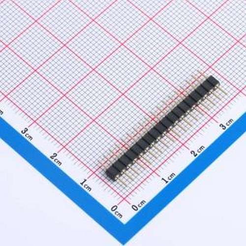 XDZ200C-1-18-Z-2.8-G1 排针 1x18P 间距:2mm 圆针 直插 插件,P=2