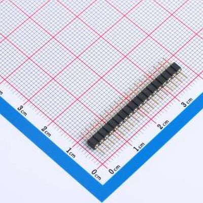 XDZ200C-1-18-Z-2.8-G1 排针 1x18P 间距:2mm 圆针 直插 插件,P=2