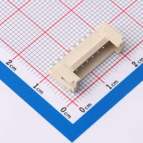 ZX-HY2.0-8PWT 线对板针座 1x8P 间距:2mm 卧贴 系列:HY SMD,P=2m