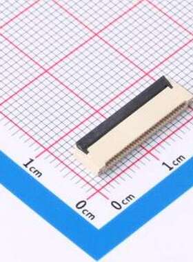 FPC-1.0HF-15PWAR-H20 FFC/FPC连接器 间距:1mm P数:15P 翻盖式