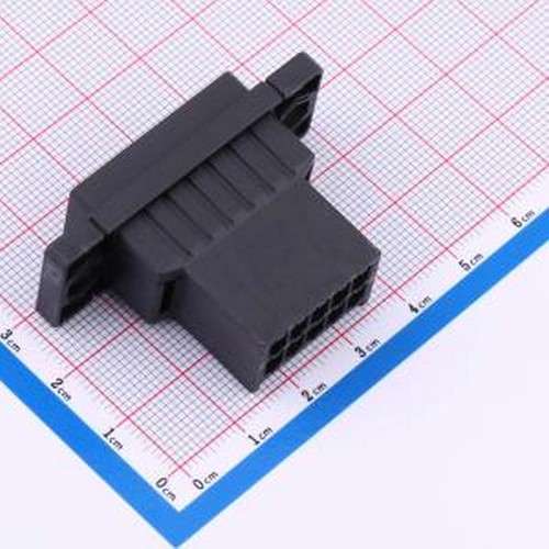 HC-3810-2*5EY-05 胶壳(线对板/线对线) 2x5P 3.81mm P=3.81mm