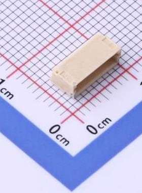 IPCW100W17NWS1R 线对板针座 1x7P 间距:1mm 系列:SH 白色 SMD,P=