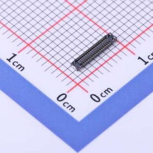 AXG134144 板对板与背板连接器 间距:0.35mm PIN:34P 母 立贴 SMD