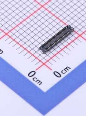 AXG134144 板对板与背板连接器 间距:0.35mm PIN:34P 母 立贴 SMD