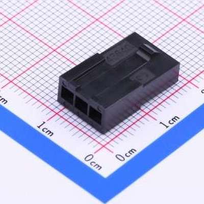 436400301 胶壳(线对板/线对线) 1x3P 3mm P=3mm