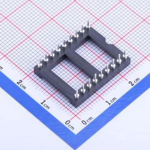 X5621FV-2x09-C1524D7430 IC/晶体管插座 2x9P 间距2.54mm 圆孔 P