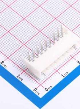 IPCW250W19NW01R 线对板针座 1x9P 间距:2.5mm 弯插 系列:XH 白色