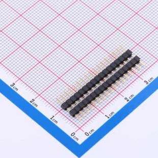 间距 P=2mm C40D28 插件 方针 2mm 1x17P 排针 E60 17I X4612WV