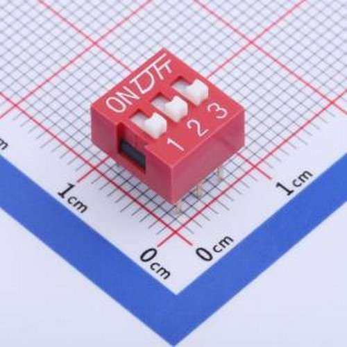 KF1001-03P-R0-GL-DFT-01B 拨码开关 拨码开关 插件
