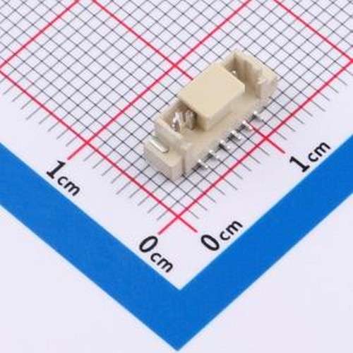WAFER-MX1.25-6PLT-W1-P 线对板针座 1x6P 间距:1.25mm 立贴 SMD,