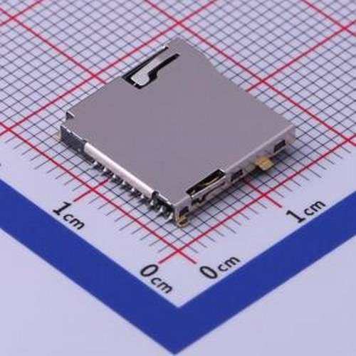 MR01A-01211 SD卡/存储卡连接器 自弹式 MicroSD卡(TF卡) 卡座 SM