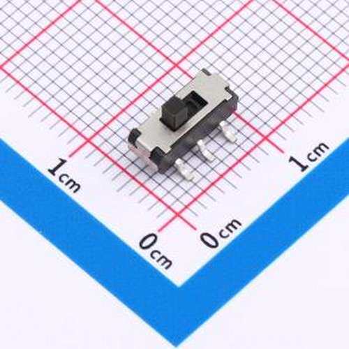HX MST-22D18G2-BD 滑动开关 两档立式贴片 6脚拨动 柄长2MM SMD,