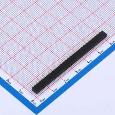 CSFA101-3002A001R1AC 排母 1x30P 间距:2mm 直插 插件,P=2mm