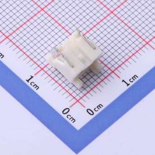 2012WV-S-2P 线对板针座 1x2P 间距:2mm 立贴 系列:PA 黑金 SMD,P