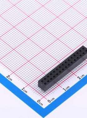 CSFA201-1502A001R1AC 排母 2x15P 间距:2mm 直插 插件,P=2mm