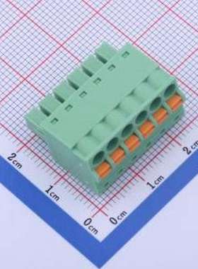 15ETYKD-3.81-06P-14-00AH 插拔式接线端子 3.81mm 1x6P 排数:1