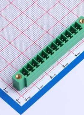 MX15EDGRM-3.81-12P-GN01-Cu-A 插拔式接线端子 3.81mm 1x12P 排