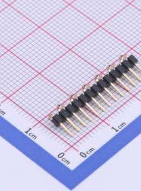 X4611WVS-13I-C40D44R1 排针 1x13P 间距:2mm 方针 SMD,P=2mm(交