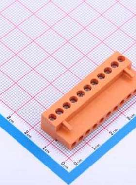 JL396-39611O01 插拔式接线端子 1x11P 3.96mm 排数:1 每排P数:11