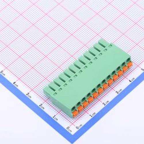 DB2EKN-3.81-12P-GN 插拔式接线端子 3.81mm 1x12P 排数:1 每排P
