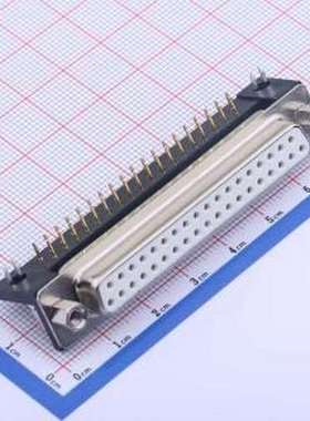 FDM3701-F0DB101W1KC D-Sub/VGA连接器 D-Sub 母 P数:37P 弯插