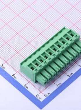 JL15EDGKA-38110G02 插拔式接线端子 1x10P 3.81mm 排数:1 每排P