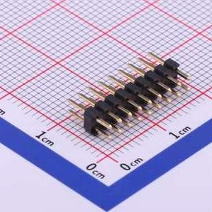 排针 2x9P 插件 2x09I P=2mm 方针 C40D28 2mm X4621WV 间距