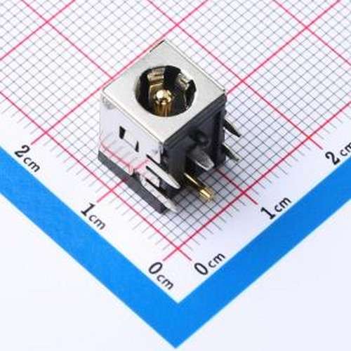 HC-DC-007B-2.0-G1 DC电源连接器 DC电源插座 内径:2mm 外径:6.45