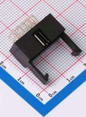 DS1013-01-10RSIB-B IDC刺破式连接器(牛角/简牛) 2.54mm 2x5P 排